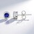Orecchini in argento con Tanzanite