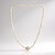 Collana in argento con Perla d'Acqua Dolce Bianca (TPC)