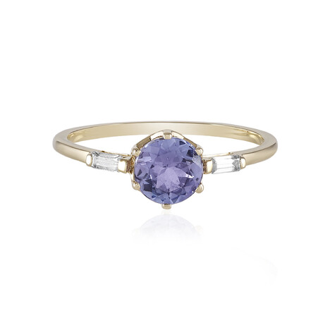 Anello in oro con Tanzanite