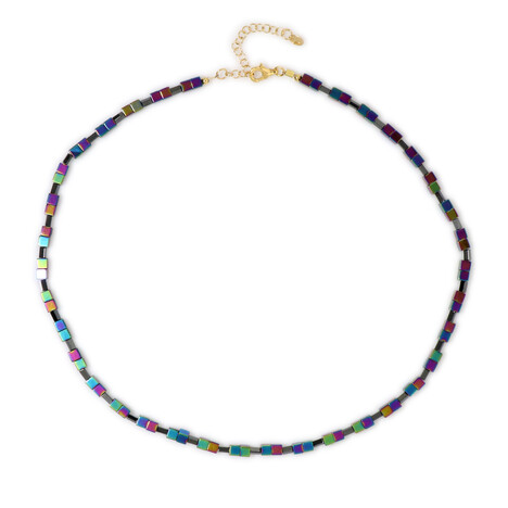 Collana in argento con Ematite Mistica