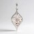 Ciondolo in argento con MORGANITE MARROPINO