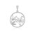 Ciondolo in argento con Zircone