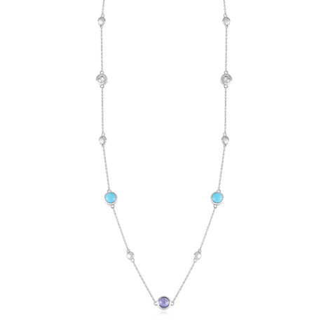 Collier en argent et Turquoise Sleeping Beauty (de Melo Essence)