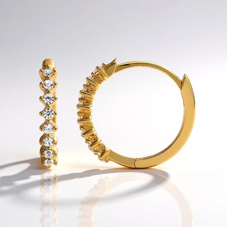 Orecchini in argento con Zircone
