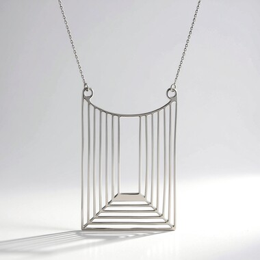 Zilveren halsketting (MONOSONO COLLECTION)