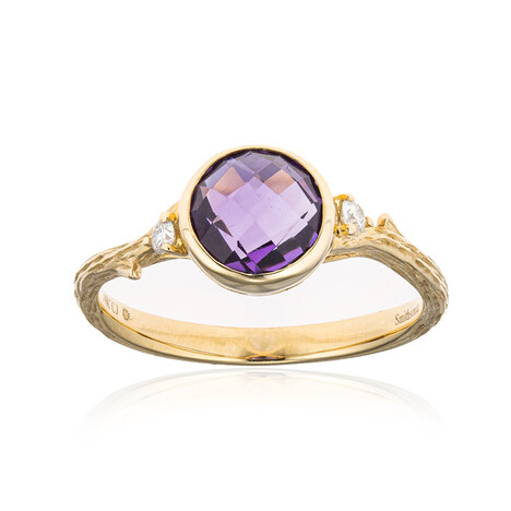 Amethyst-Goldring (Smithsonian)