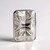 Pendentif en argent et Quartz blanc (MONOSONO COLLECTION)