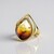 Anello in argento con Ambra Baltica (dagen)