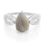 Botswana-Achat-Silberring