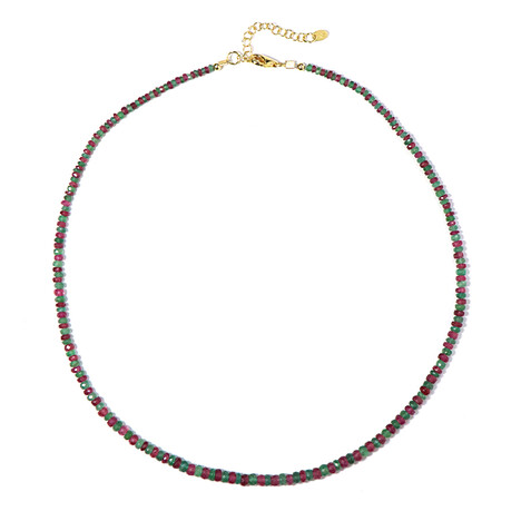 Collar en plata con Esmeralda de Zambia