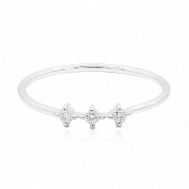 Bague en or et Diamant SI1 (G) (Annette)
