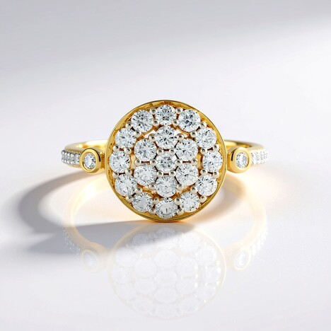 Anello in oro con Diamante SI2 (H) (de Melo Gold)
