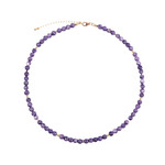 Collier en argent et Charoïte