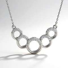 Collana in argento con Zircone
