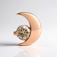 Ciondolo in oro con Diamante Rose de France VS1 di Argyle