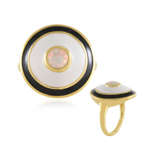 Welo-Opal-Silberring