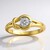 Anello in oro con Diamante SI1 (G) (Annette)