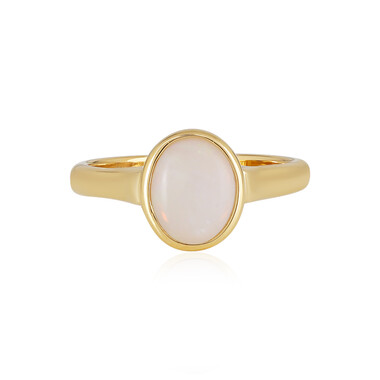 Australischer Opal-Silberring