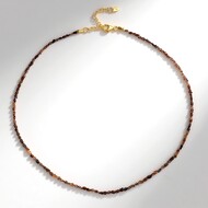 Collar en plata con Diamante rojo