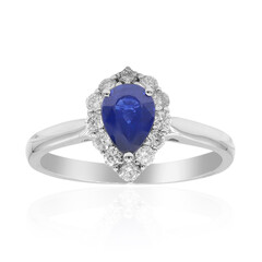 Blauer Ceylon-Saphir-Goldring