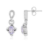 Orecchini in argento con Tanzanite (non riscaldata)