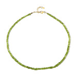 Collar en plata con Peridoto