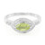 Manchurian Peridot Silver Ring