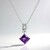 Collana in argento con Ametista