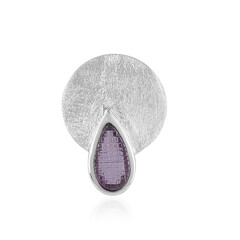 Ciondolo in argento con Ametista Rose de France