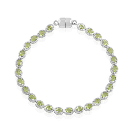 Bracciale in argento con Peridoto