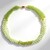 Collana in argento con Peridoto (Riya)