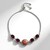Bracciale in argento con Rodocrosite (Faszination Türkis)
