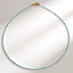 Collana in argento con Acquamarina Brasiliana