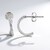 Orecchini in argento con Zircone