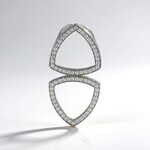 Pendentif en argent et Zircon (MONOSONO COLLECTION)