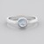 Anello in argento con Opale di Welo