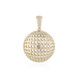 Ciondolo in oro con Diamante Champagne I1 (Ornaments by de Melo)