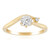 Gouden ring met een VVS1 Diamant (G) (Annette)