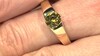 Anillo en plata con Zircón amarillo