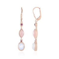 White Moonstone Silver Earrings (KM by Juwelo)