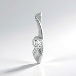 Ciondolo in argento con Zircone (MONOSONO COLLECTION)