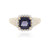 Bague en or et Spinelle bleu cobalt Luc Yen (AMAYANI)