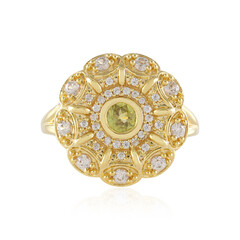 Bague en argent et Sphène