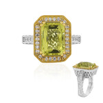 Bague en argent et Quartz de l'Ouro Verde (Dallas Prince Designs)