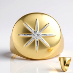 Anello in argento con Diamante I1 (G)