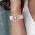 Bracciale in argento con Opale Rosa (de Melo Essence)