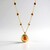 Collana in argento con Corniola (KM by Juwelo)