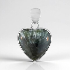 Ciondolo in argento con Serafinite