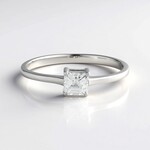 Anello in argento con Zircone