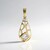 Ciondolo in oro con Zircone (Ornaments by de Melo)